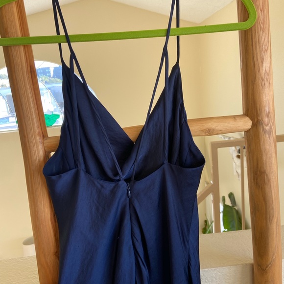 Navy Slip Dress - Picture 3 of 3